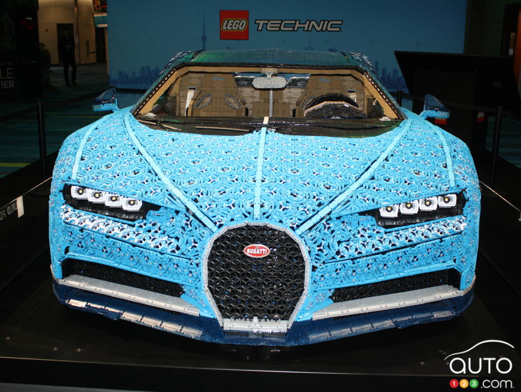 Bugatti Chiron légo